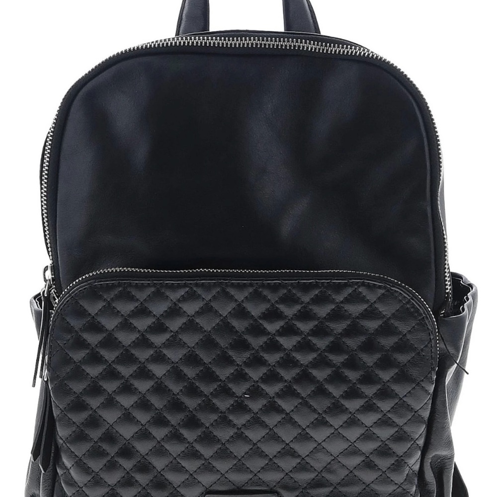 Vera Bradley Genuine Leather Black Backpack